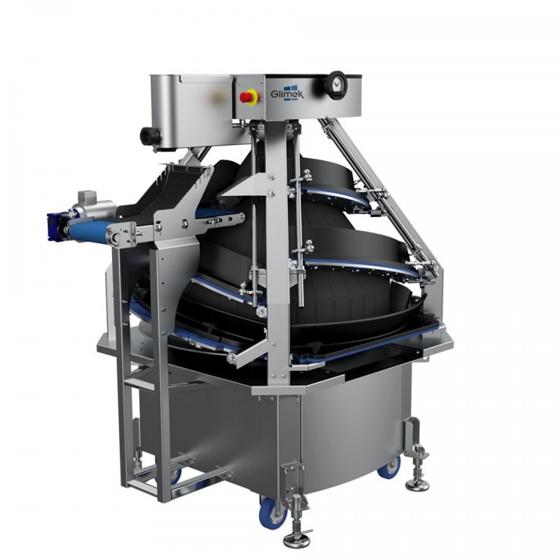 (BL450 Conical Dough Rounder CR600 Outfeed Conveyor Glimek)